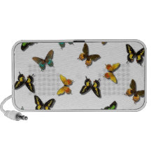 Modelo de mariposa bonito altavoces