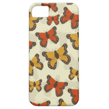 Modelo de mariposa hermoso iPhone 5 Case-Mate protectores