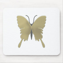 Modelo de mariposa tapetes de ratón