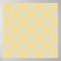 Modelo de punto bonito de Brown del otoño Poster