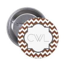 Modelo de zigzag de Brown Chevron Pins