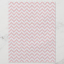Modelo de zigzag rosado suave flyer personalizado