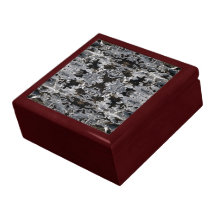 Modelo del caleidoscopio del hielo cajas de regalo