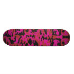 Modelo del camo de las rosas fuertes patines personalizados