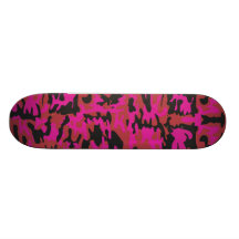 Modelo del camo de las rosas fuertes patines personalizados
