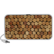 Modelo del corcho del vino altavoz de viaje