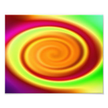 Modelo del extracto del remolino del arco iris fotografia