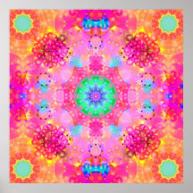Modelo del fractal de las estrellas y de las burbu posters