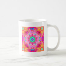 Modelo del fractal de las estrellas y de las burbu taza de café