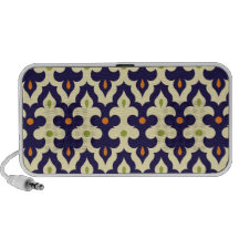 Modelo del marroquí del arabesque de Paisley del d Notebook Altavoz