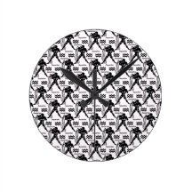 Modelo del portador de agua del acuario relojes