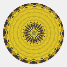 modelo del resplandor solar o del sunflowe pegatina