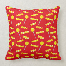 modelo delicioso del caramelo almohadas
