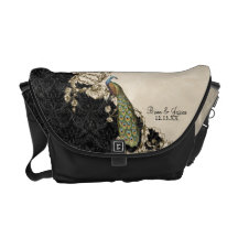 Modelo elegante de moda del damasco del remolino d bolsas de mensajeria