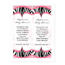 Modelo femenino del estampado de zebra de la marip postales