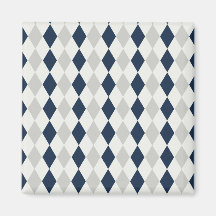 Modelo fresco del diamante de Argyle de los azules Imán De Nevera