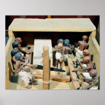 Modelo funerario de un taller de la carpintería impresiones