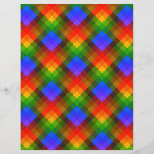 Modelo geométrico colorido tarjetas informativas