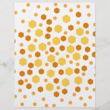 Modelo geométrico con amarillo y Brown Tarjetas Informativas