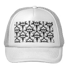 Modelo gótico del damasco del estilo gorro de camionero