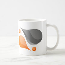 modelo gráfico taza de café