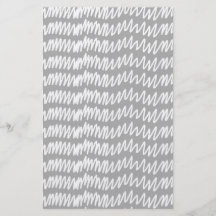 Modelo gris claro y blanco del squiggle flyer personalizado