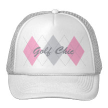 Modelo gris rosado de Argyle Gorra