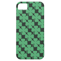 Modelo irlandés del día del St Patricks iPhone 5 Fundas
