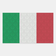 Modelo italiano del damasco de la bandera rectangular altavoces