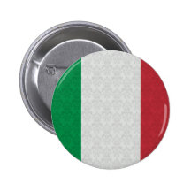 Modelo italiano del damasco de la bandera pin