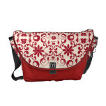 Modelo lamentable del vintage y elegante floral bolsa de mensajería