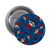 Modelo lindo del muchacho del super héroe pins