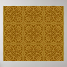 Modelo moderno único poster