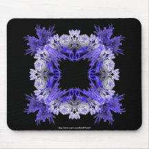 Modelo Mousepad del gótico del fractal Tapete De Ratón