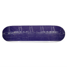 Modelo original titánico del RMS, aumentado para e Monopatin Personalizado