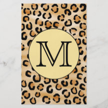 Modelo personalizado del estampado leopardo del mo tarjeta publicitaria