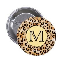 Modelo personalizado del estampado leopardo del mo pins