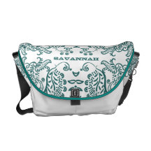 Modelo personalizado del pájaro del amor de Paisle Bolsa Messenger