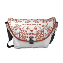Modelo personalizado del pájaro del amor de Paisle Bolsa De Mensajería