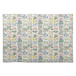 Modelo Placemat del jardín del boticario de Voysey Manteles Individuales