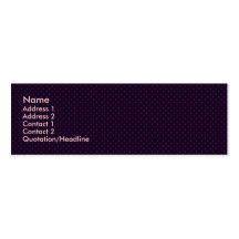 Modelo purpúreo claro atractivo del damasco en s p tarjeta personal