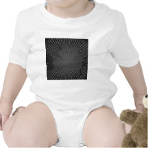 Modelo radial del Grunge: Plantilla de encargo Camiseta