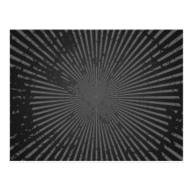Modelo radial del Grunge: Plantilla de encargo Postal