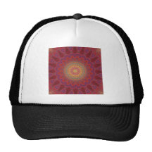 Modelo radial psicodélico: gorras de camionero