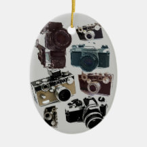 Modelo retro de las cámaras del Grunge del vintage Adornos