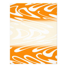 Modelo retro del naranja y blanco comunicados