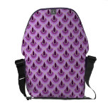 Modelo retro inconsútil de la bolsa de mensajero bolsas de mensajeria