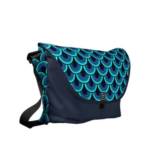 Modelo retro inconsútil de la bolsa de mensajero bolsa de mensajería