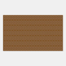 Modelo rico de la voluta del diamante de Brown Rectangular Altavoz