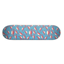 Modelo rojo Cutesy del cangrejo Patines Personalizados